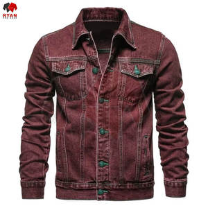 Chaqueta Vaquera Personalizada Ryan Pro Gear para Hombre, Tejido Transpirable Antibacteriano con Logotipo Personalizado, ODM OEM - Product Image 3