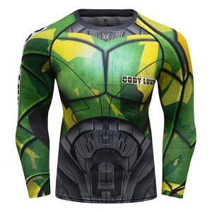 Excellent Quality Custom Blank <b>Long</b> <b>Sleeve</b> Rashguard Sublimation Upf Uv Protection Men Wetsuits Surf Surfing Shirt Bjj Rash <b>Vest</b> - Product Image 1