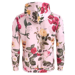 Sudadera con Capucha y Estilo Informal para Otoño, Cómoda y Elegante, con Estampado Digital, 100% Algodón, Estilo Pullover - Product Image 3