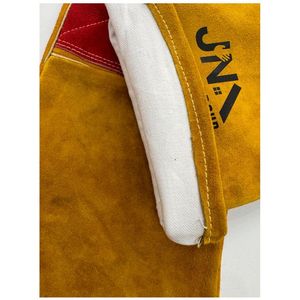 Soldadura de alta calidad Protección de construcción Seguridad Hombres Trabajo de construcción Guantes de cuero - Product Image 6