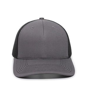 Casquette de camionneur en mousse brodée personnalisée à 5 panneaux de haute qualité pour la mode hip-hop pour l'hiver à la plage-en polyester - Product Image 5