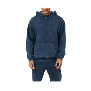 Survêtements unisexes délavés à l'acide à la mode, vêtements lourds de tous les jours pour les loisirs et la course, couleurs audacieuses et élégantes, design grande taille - Product Image 1