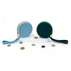 Siliconen portemonnee sleutelhanger tas wisselgeldhouder portemonnee oordopjes datakabel USB-stick organizer schattige muntportemonnee - Product Image 1