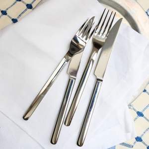 Juego de Cubiertos de Metal Práctico Diseñado para una Comida Eficiente en Cocinas, Restaurantes, Hoteles, Hogares y Uso Diario - Product Image 6