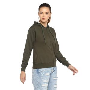 Conjunto de sudadera con capucha y pantalones de chándal para mujer con logotipo personalizado para Otoño Invierno 2022, diseño forrado para trajes de otoño y verano - Product Image 3