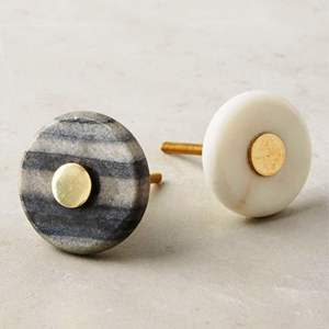 Boutons de porte en pierre hexagonale, bouton de porte hautement poli, couleur et taille personnalisées, fabriqué en Inde - Product Image 6