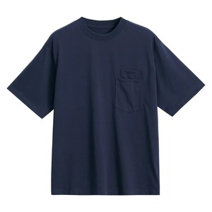 Simple Solid Color <b>Pocket</b> Decoration High Quality Custom Oversized Streetwear <b>T</b>-<b>Shirt</b> for <b>Men</b> 100% Cotton Breathable Quick-Dry - Product Image 6