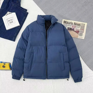 ZOHAN CREATIONS OEM Veste en duvet de canard personnalisée de haute qualité, chaude et solide, à fermeture éclair à col montant, pour hommes, hiver - Product Image 4