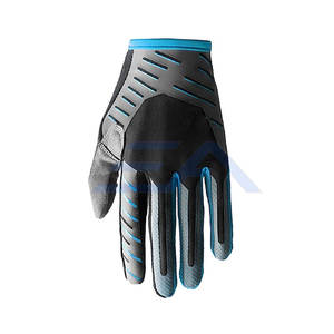 Meilleurs gants de motocross en cuir respirant pour hommes, gants de sport à doigts complets antidérapants, fabriqués au Pakistan - Product Image 4