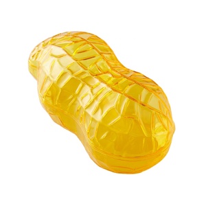 Tapa para Contenedor de Alimentos Reutilizable, Ecológica, de Grado Alimenticio, Moldeada por Inyección de Plástico Transparente en Forma de Cacahuete, Marca Kwang Hsieh - Product Image 1