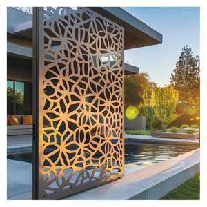 Premium CNC Laser Cut <b>Garden</b> <b>Privacy</b> Panels Steel, Aluminum & Iron Outdoor <b>Screens</b> - Product Image 3