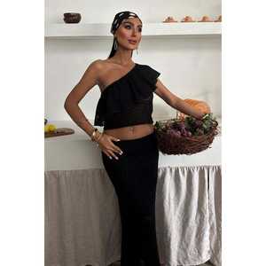 Conjunto de Crochet de 2 Piezas Nadia 9866 con Detalle de Volantes - Product Image 4