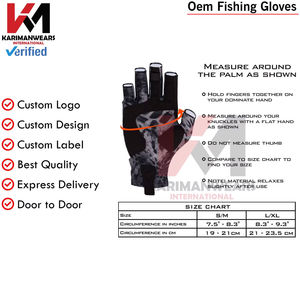 Gants de pêche de haute qualité avec paume résistante aux coupures, gants légers et confortables pour la pêche en mer, en rivière et en lac - Product Image 3