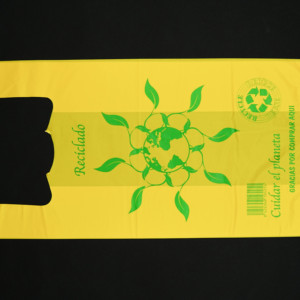 ถุงพลาสติก100% HDPE/LDPE วัตถุดิบถุงพลาสติกราคาถูกเสื้อยืดช้อปปิ้งซูเปอร์มาร์เก็ต - Product Image 1