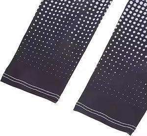 Mangas de brazo deportivas de secado rápido, ajuste elástico con tela de bloqueo UV que absorbe la humedad para actividades al aire libre - Product Image 3