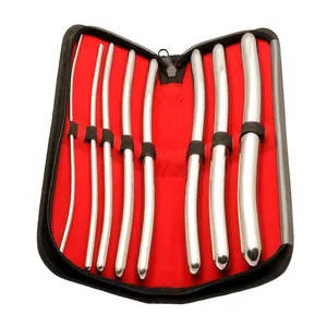 Chirurgische Hagar Uterus dilatatoren Set Hegar Uterus dilatator Sounds Set Chirurgische Gynäkologie Set mit 8 PCS Double Ended Gynäkologie