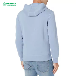 Logo personnalisé hiver sweats à capuche imprimé pull oversize pull Street Wear nouveau style hommes mode fermeture éclair sweats à capuche hommes - Product Image 3