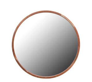 Hot Selling Modern Round <b>Wooden</b> <b>Wall</b> <b>Mirror</b> New Home Decor Pattern Glass Wholesale Price Available for Bulk Buyers - Product Image 3