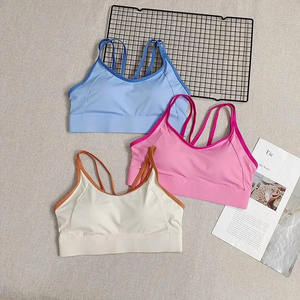 High-Impact Sports Bra for Women Shockproof Color <b>Block</b> Integrated Design for All Season Running & <b>Yoga</b> - Product Image 6