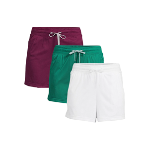 Short en maille pour femmes avec poches, 3 shorts respirants d'été pour femmes Running Fitness Gym Yoga Shorts pour femmes Pantalons serrés - Product Image 1