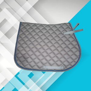 Sous-selle indienne ESE tout usage blanc et rouge de haute qualité, en mélange de coton et de polyester, taille personnalisable, emballage confortable - Product Image 1