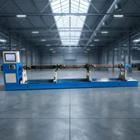 Machine d'équilibrage de précision pour arbres de transmission à haute résistance mécanique, testeur d'équilibre de rotor de transmission, équilibreuse dynamique d'arbres de transmission