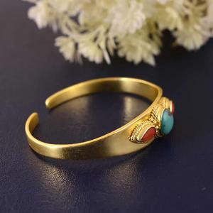 Brazalete de metal vintage estilo escultura moderna china, joyería étnica hecha a mano para mujer, ideal para regalo, artesanía de metal de primera calidad. - Product Image 5