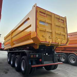 Remolque de descarga hidráulica, remolque agrícola de doble eje con unidad de potencia; Remolque ATV entrega rápida - Product Image 2