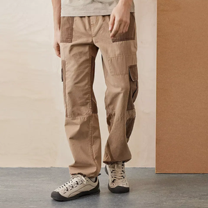 Pantalon cargo unisexe, streetwear, toucher doux, design polyvalent pour les voyages, la salle de sport, la randonnée, les vêtements décontractés, OEM ODM - Product Image 1