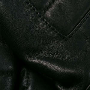 Veste en cuir de vachette de mouton véritable pour hommes Logo personnalisé Qualité supérieure Vêtements d'extérieur à la mode 2025 - Product Image 6