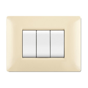 Placca Life Q Modello Living Avorio 4 Posti - Product Image 1