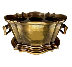 Porte-bouteille de seau à glace en métal de forme irrégulière Unique avec Logo et taille personnalisés, décoration moderne pour la maison - Product Image 6