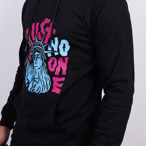 Sudadera con Capucha Personalizada para Hombre, Diseño Casual Holgado para Invierno, Poliéster/Algodón, Secado Rápido, Transpirable, con Bolsillo - Product Image 2