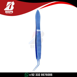 Pinzas para Suturas McPherson, Instrumento Quirúrgico Oftálmico de Acero Inoxidable, Instrumentos Reutilizables de Precisión para Microcirugía - Product Image 5