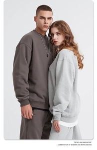 Sweat à capuche pour homme 280g 100% coton Sweat-shirt uni DryFit avec logo personnalisé imprimé et brodé pour homme Pull de sport vierge - Product Image 5