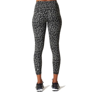 Leggings de Compresión de Cintura Alta para Mujer, Spandex/Poliéster, Elásticos en Cuatro Direcciones, para Yoga, Gimnasio, Ejercicio Diario, Tallas Grandes Disponibles - Product Image 5