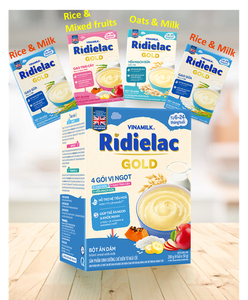 Vinamilk - Ridielac Gold - Cereal para Bebés - Paquete de 4 Sabores - Alta Calidad - Venta al por Mayor - 200g X 24 Cajas por Cartón - HALAL FSSC - Product Image 5