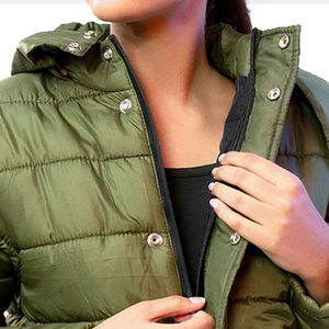 Chaqueta Acolchada de Invierno para Mujer, Ligera, Cortavientos, Abrigada, para Moda Urbana, Nueva Colección, Chaqueta Acolchada Aislante para Mujer - Product Image 5