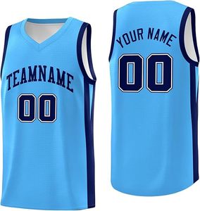 Las mejores camisetas de baloncesto reversibles personalizadas para hombres y niños, ropa deportiva de talla grande para equipos atléticos de rendimiento de malla impresa - Product Image 2