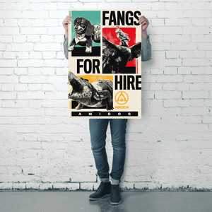 Affiche d'art graphique Far Cry 6 « Fangs for Hire » imprimée numériquement - Product Image 4