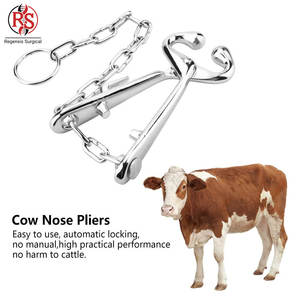 Sujetador de toros de alto rendimiento con cadena, equipo de manejo de animales de acero inoxidable, sujetador de toros con cadena - Product Image 6