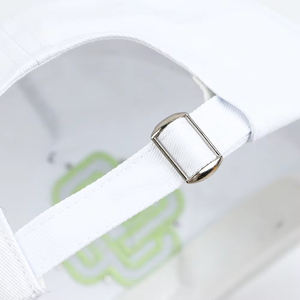 Sombreros de papá de 5 paneles no estructurados de alta calidad Logotipo personalizado Sombrero bordado en 3D Gorra de ala plana Gorra Snapback con perlas - Product Image 6