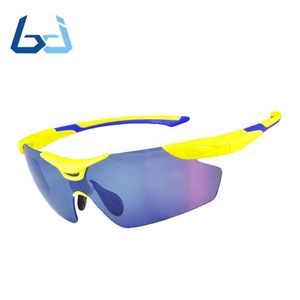 Gafas Deportivas Borjye J125A con Montura Verde Ultraligera y Lentes de Color - Product Image 3