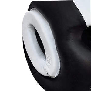 Equipo de kick boxing de entrenamiento profesional de alta calidad Protector de cabeza con logotipo personalizado Hecho con cascos de cuero genuino Categoría de producto - Product Image 5