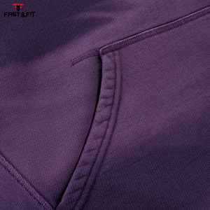 เสื้อฮู้ดสีทึบของผู้ชายมีฮู้ดสีจางลงแดดออกแบบได้ตามต้องการ2025 - Product Image 3