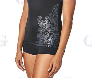 Chemises de couche de base imprimées pour femmes, protection contre les éruptions cutanées de haute qualité pour hommes et femmes avec tissu ultra doux, meilleures protections contre les éruptions cutanées pour la lutte MMA - Product Image 2