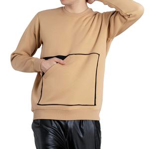 Sudaderas para Hombre para Uso en Exteriores, Material Térmico 100% Algodón, Personalizadas, Ropa Masculina de Alta Calidad, Sudaderas Informales Lisas - Product Image 3