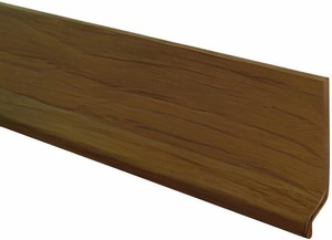Battiscopa in PVC Espanso H 7 cm x 2 m Col. Noce Scuro - Product Image 1
