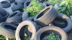 Neumáticos Exteriores Usados de Segunda Mano al Por Mayor, Caucho Reciclado Barato en Polvo o en Pacas, Neumáticos de Desecho - Product Image 2