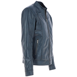 Chaquetas de Cuero para Hombre de Primera Calidad al Mejor Precio, Color Personalizado, Cuello Alto, Logotipo Frontal, Lona Transpirable de Secado Rápido, Diseño Premium - Product Image 4